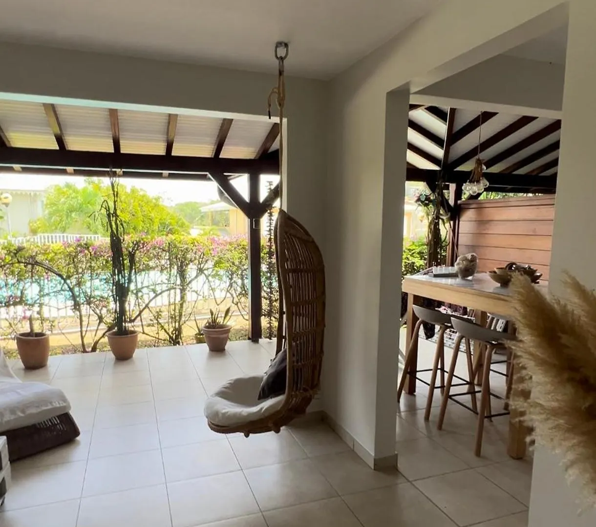 Appartement Cosy Palm&Sable Ле-Труаз-Иле