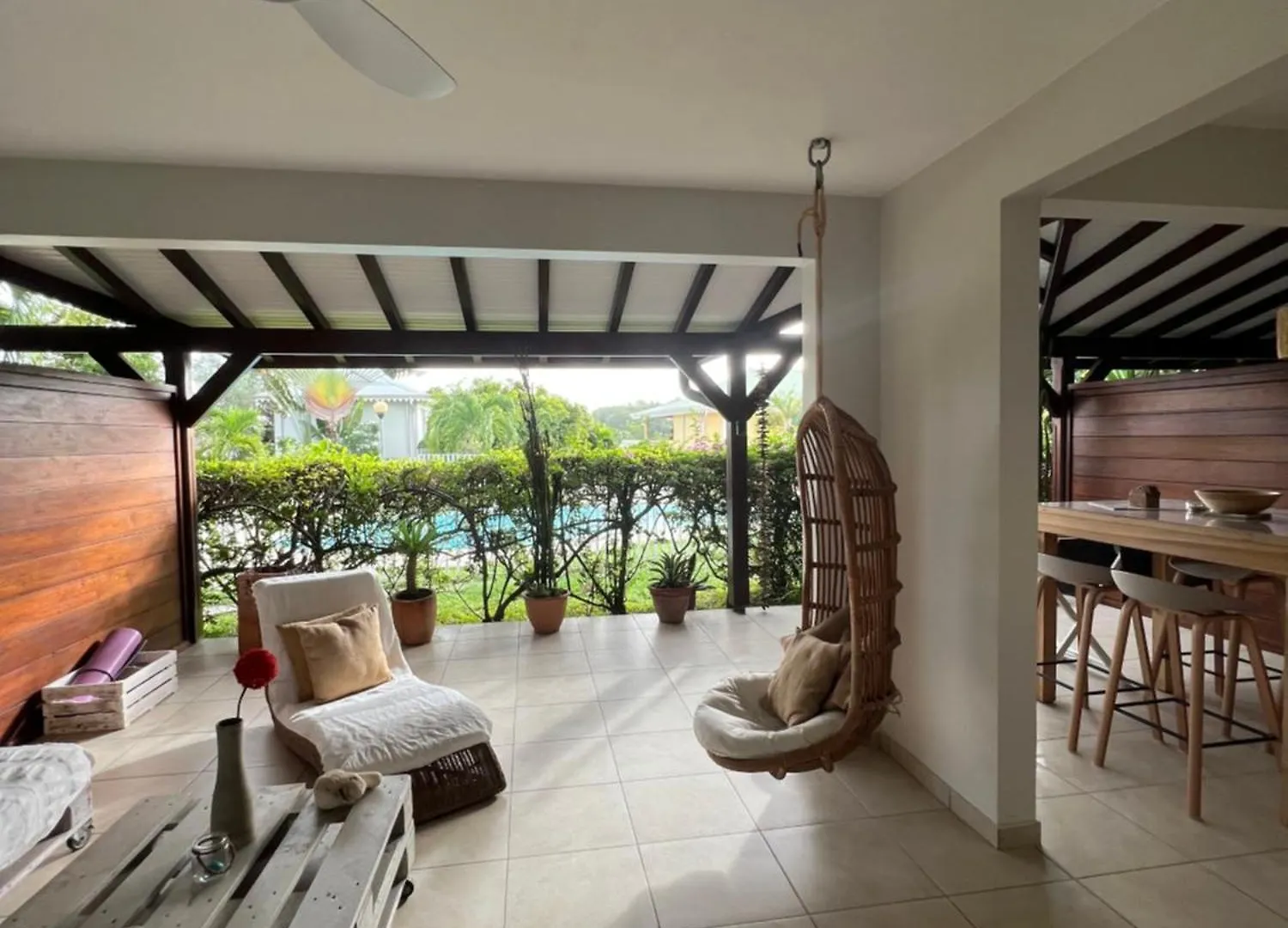 Appartement Cosy Palm&Sable Ле-Труаз-Иле Апартаменты